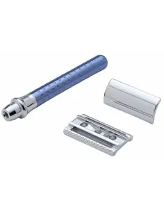 Ξυριστική Μηχανή Ασφαλείας Κλειστού Τύπου Τριών Τεμαχίων Rolason LG25C Blue 15450 Rolason 2