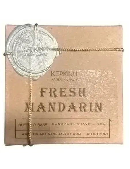 Σαπούνι Ξυρίσματος Fresh Mandarin Buffalo Base KERKINH 120gr OfSt-15361 KERKINH