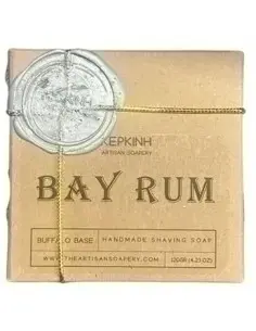 Bay Rum Shaving Soap Buffalo Base KERKINH 120gr OfSt-15369 KERKINH Artisan Shaving Soap €26.00 €20.97