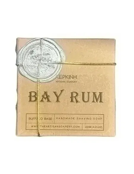 Bay Rum Shaving Soap Buffalo Base KERKINH 120gr OfSt-15369 KERKINH Artisan Shaving Soap €26.00 €20.97