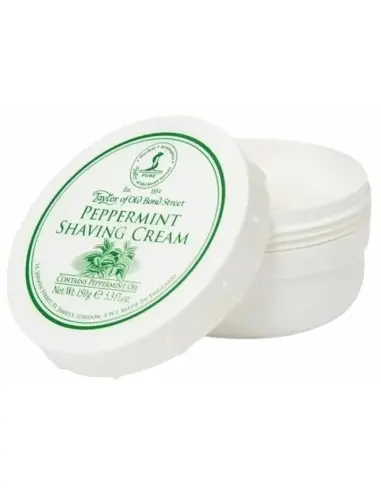Peppermint Shaving Cream Taylor Of Old Bond Street 150g 3249 Taylor Of Old Bond Street Shaving Creams €17.95 product_reductio...