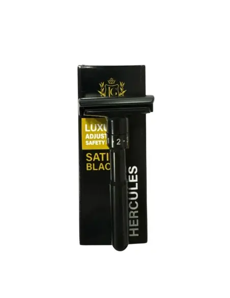 Adjustable Safety Razor Hercules Satin Black JG 15509 JG Adjustable Safety Razors €19.90 product_reduction_percent€16.05