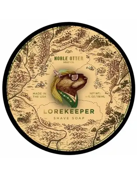 Shaving Soap Lorekeeper Noble Otter 118ml 15551 Noble Otter Artisan Shaving Soap €24.00 €19.35