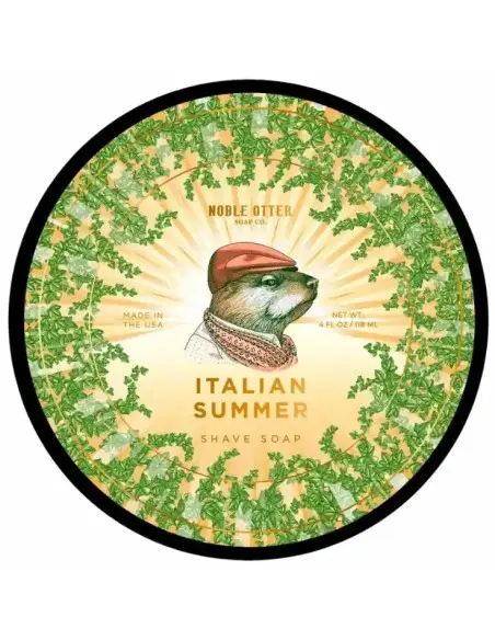 Shaving Soap Italian Summer Noble Otter 118ml 15552 Noble Otter Artisan Shaving Soap €24.00 €19.35