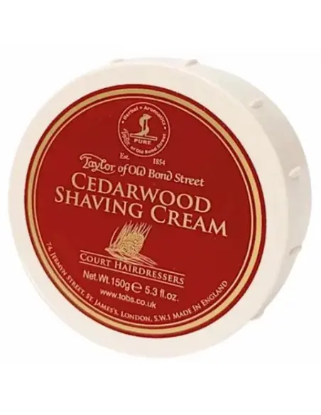 Κρέμα Ξυρίσματος Cedarwood Taylor of Old Bond Street 150g OfSt-2716 Taylor Of Old Bond Street