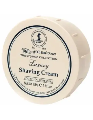 Κρέμα Ξυρίσματος St James Taylor Of Old Bond Street 150gr 7660 Taylor Of Old Bond Street
