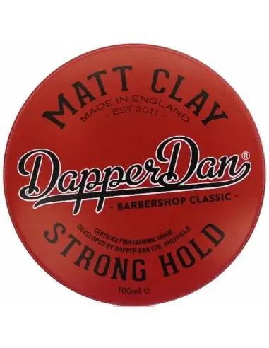 Matt Clay Strong Hold Dapper Dan 100ml OfSt-1495 Dapper Dan