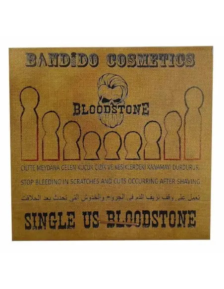 Στυπτικά Σπίρτα Ξυρίσματος Alum Bandido Bloodstone 20τμχ 15595 Bandido