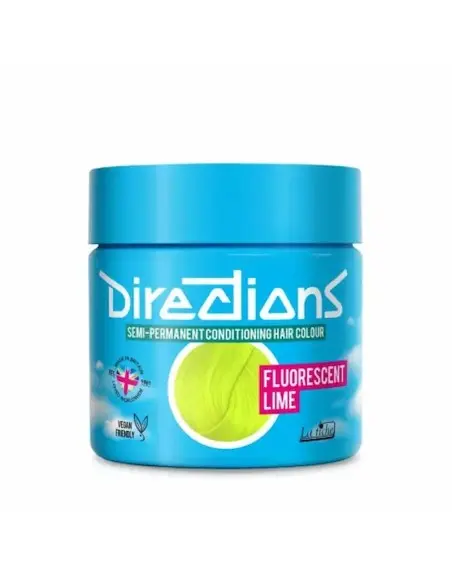 Semi Permanent Hair Colour Fluorescent Lime La Riche Directions 100ml OfSt-13945 La Riche Directions Semi Permanent Hairdyes ...