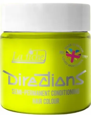 Semi Fluorescent Yellow La Riche Directions|HairMaker.Gr