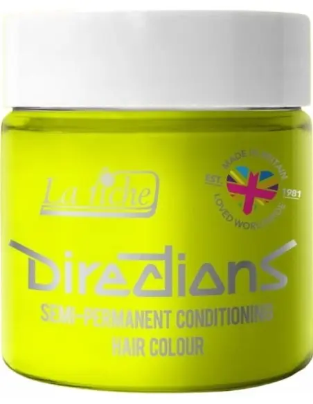 Semi Fluorescent Yellow La Riche Directions|HairMaker.Gr