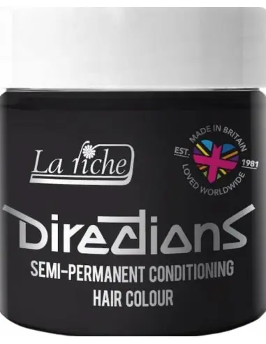 Semi Permanent Hair Colour Ebony La Riche Directions 100ml