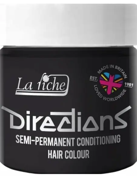 Semi Permanent Hair Colour Ebony La Riche Directions 100ml