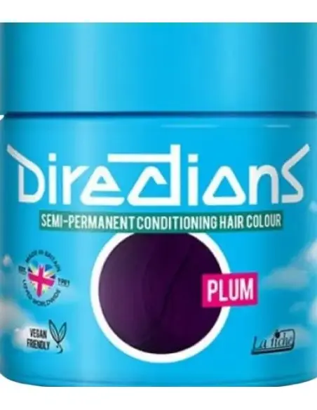 Semi Permanent Hair Colour Plum La Riche Directions 100ml