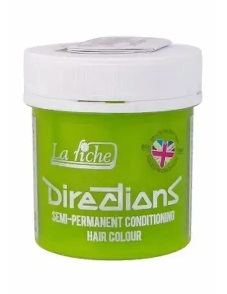 Semi Permanent Hair Colour Fluorescent Lime La Riche Directions 88ml