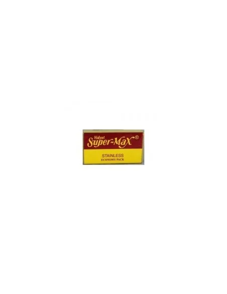 Vidyut Super-Max Stainless Blades Pack of 10 OfSt-2813 Super Max Razor Blades €1.36 €1.10