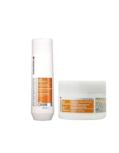 Goldwell Dualsenses Sun Reflects Shampoo 250ml & Hair Mask 200ml Pack OfSt-3614 Goldwell Summer Beauty Packs €0.00 -10%€0.00