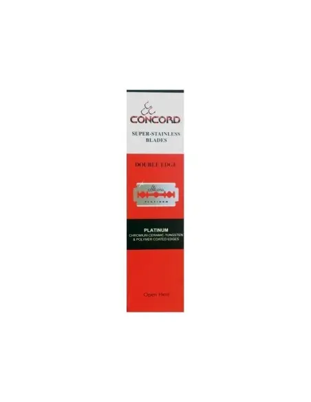 Ξυραφάκια Concord Super Stainless Pack 100 Λεπίδες Base-3697 Concord