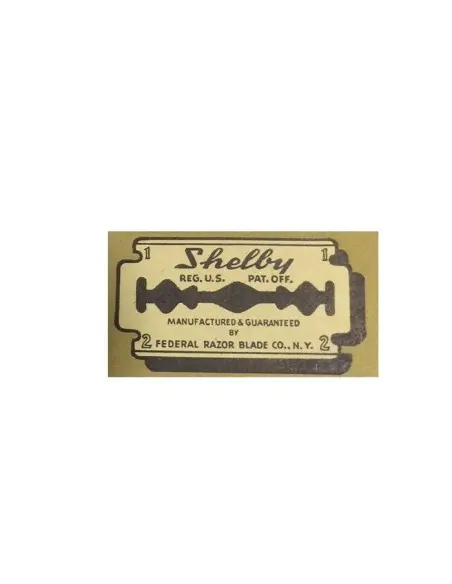 Συλλεκτικά Ξυραφάκια Shelly Double Edge Razor Blade Collectables-000059 HairMaker