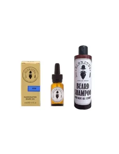 Barbatus Beard Shampoo 250ml & Barbatus Beard Oil Surf 10ml Pack Disc-3874 Barbatus