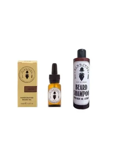 Barbatus Beard Shampoo 250ml & Barbatus Beard Oil Coffee 10ml Pack OfSt-Disc-3876 Barbatus