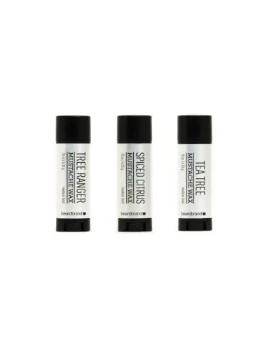 Beardbrand Spiced Citrus & Tea Tree & Tree Ranger Mustach Wax 4.25gr OfSt-Disc-4446 Beardbrand