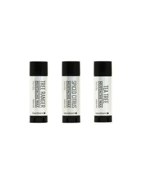 Beardbrand Spiced Citrus & Tea Tree & Tree Ranger Mustach Wax 4.25gr OfSt-Disc-4446 Beardbrand