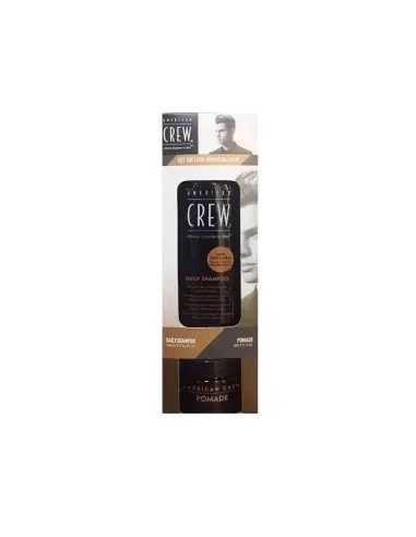 American Crew Get The Look Pack Daily Shampoo 250ml & Pomade 85gr OfSt-4633 American Crew Special Offers €29.80 product_reduc...