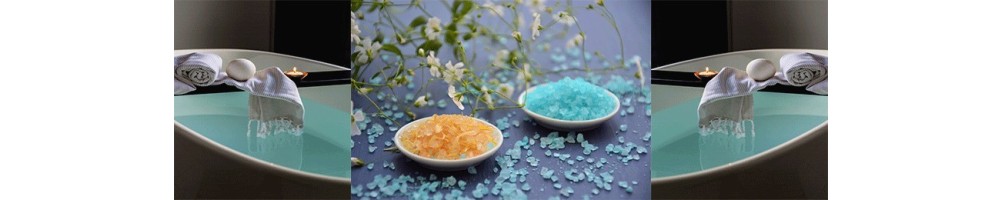 Bath salts with moisturizing properties. | HairMaker.Gr