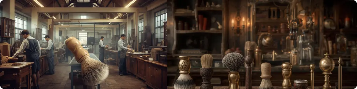 Η ιστορία του πινέλου ξυρίσματος από την αρχαιότητα έως το παραδοσιακό ξύρισμα