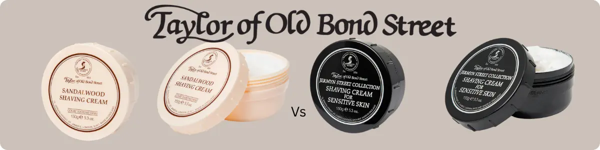 Sandalwood vs Jermyn Street Taylor Cream