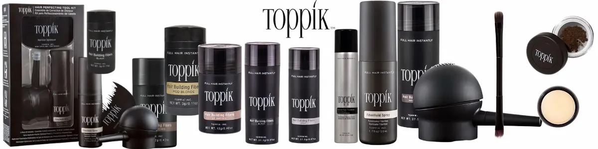 Toppik ίνες πύκνωσης μαλλιών – HairMaker.Gr