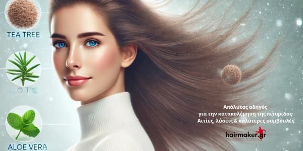 Απόλυτος οδηγός για την καταπολέμηση της πιτυρίδας Αιτίες, λύσεις & καλύτερες συμβουλές